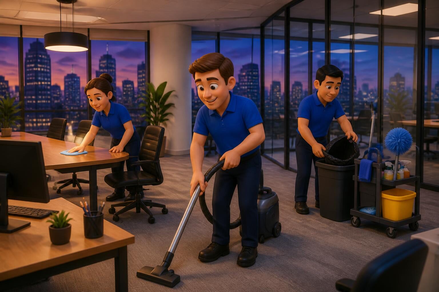 Office & Commercial Cleaning service by Devoted Clean Corp